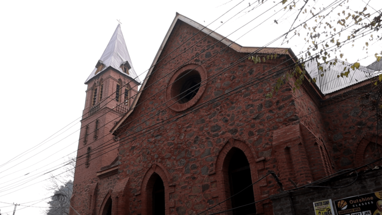 In Muslim Majority Kashmir 19th Century Church Gets Facelift Ahead Christmas Eve