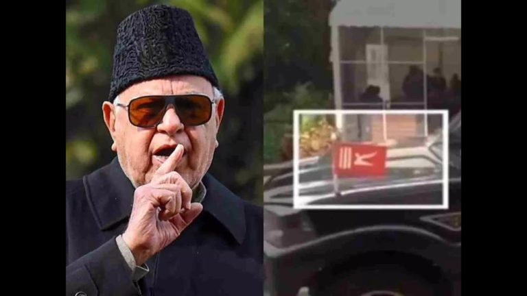 Farooq’s Parliament Entry With Jammu and Kashmir Flag Draws Mixed Response