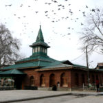 Ziyarat Naqshband Sahab (also known as Mausoleum Hazrat Khawaja Naqshbandh Sahib) is a Muslim shrine, or ziyarat, in Jammu and Kashmir, in India. It is the Mausoleum of the descendant of Bahauddin Naqshband, called Moinuddin Hadi Naqshband.