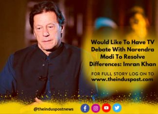 Would Like To Have TV Debate With Narendra Modi To Resolve Differences: Imran Khan Would Like To Have TV Debate With Narendra Modi To Resolve Differences: Imran Khan