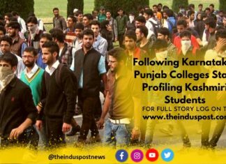 Following Karnataka, Punjab Colleges Start Profiling Kashmiri Students Following Karnataka, Punjab Colleges Start Profiling Kashmiri Students