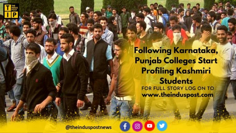 Following Karnataka, Punjab Colleges Start Profiling Kashmiri Students