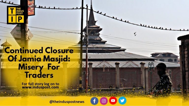 Continued Closure Of Jamia Masjid: Misery For Traders