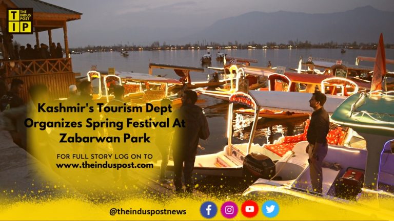 Kashmir’s Tourism Dept Organizes Spring Festival At Zabarwan Park
