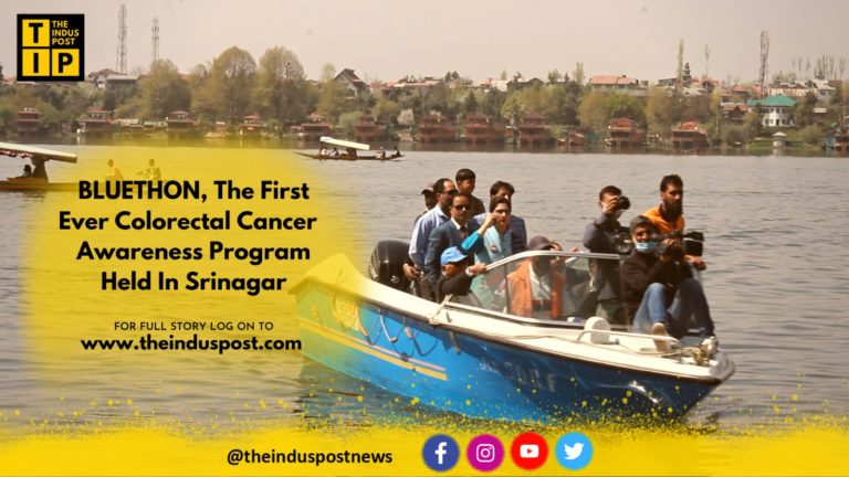 BLUETHON, The First Ever Colorectal Cancer Awareness Program Held In Srinagar