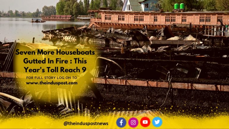 Seven More Houseboats Gutted In Fire:  This Year’s Toll Reach 9