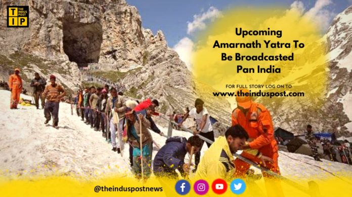 Upcoming Amarnath Yatra To Be Broadcasted Pan India
