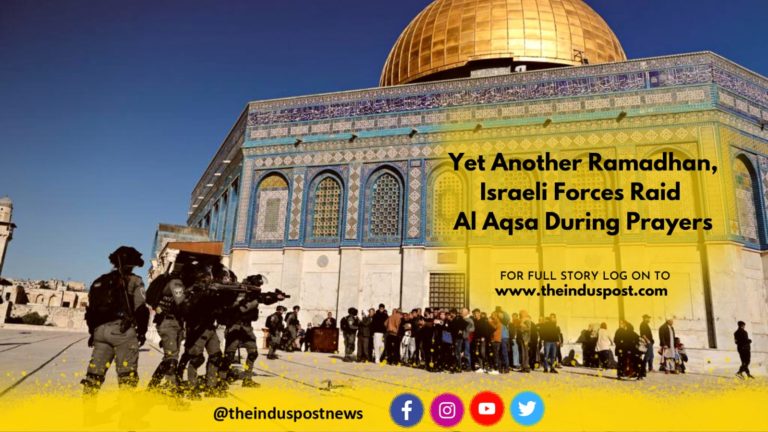 Yet Another Ramadhan, Israeli Forces Raid  Al Aqsa During Prayers