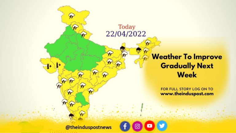 Weather To Improve Gradually Next Week