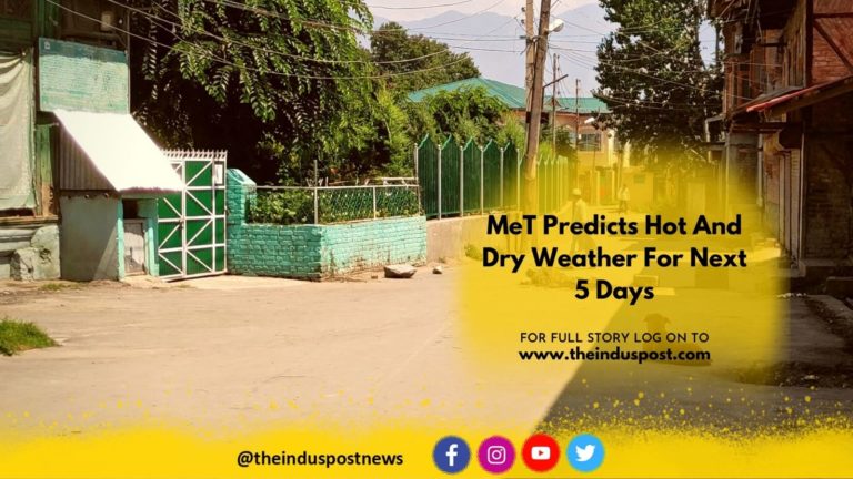 MeT Predicts Hot And Dry Weather For Next 5 Days