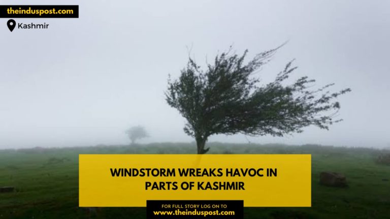Windstorm Wreaks Havoc In Parts Of Kashmir