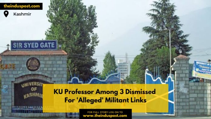 KU Professor Among 3 Dismissed For 'Alleged' Militant Links