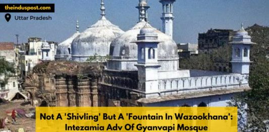 Not A ‘Shivling’ But A ‘Fountain In Wazookhana’ : Intezamia Adv Of Gyanvapi Mosque Not A 'Shivling' But A 'Fountain In Wazookhana' : Intezamia Adv Of Gyanvapi Mosque