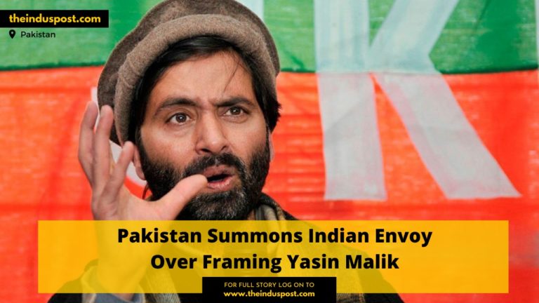Pakistan Summons Indian Envoy Over Framing Yasin Malik