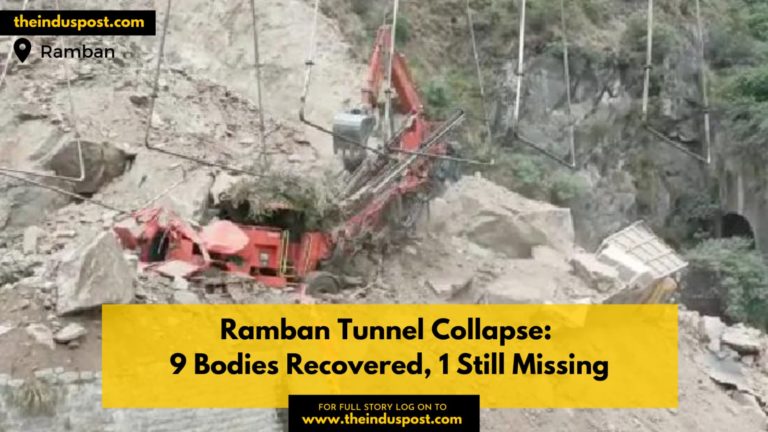 Ramban Tunnel Collapse: 9 Bodies Recovered, 1 Still Missing