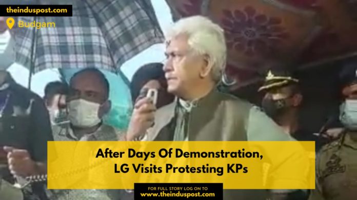 After Days Of Demonstrations, LG Visits Protesting KPs