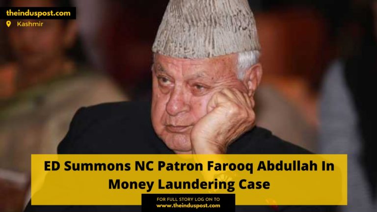 ED Summons NC Patron Farooq Abdullah In Money Laundering Case