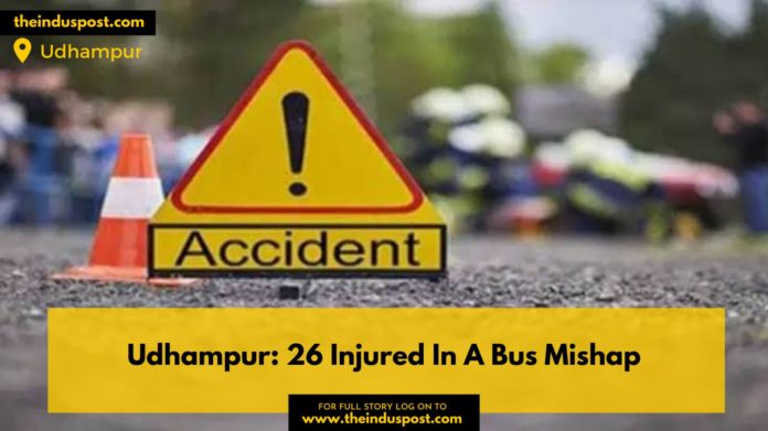 Udhampur: 26 Injured In A Bus Mishap