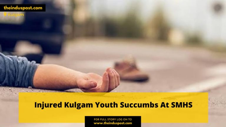 Injured Kulgam Youth Succumbs At SMHS