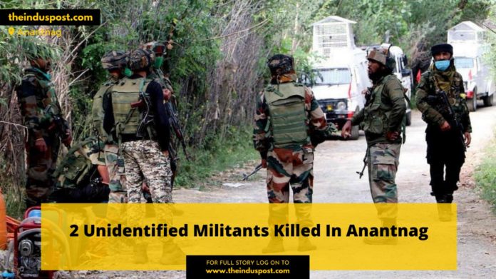 2 Unidentified Militants Killed In Anantnag