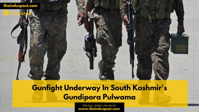 Gunfight Underway In South Kashmir's Gadoora Pulwama