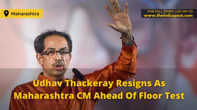 Udhav Thackeray  Resigns As Maharashtra CM Ahead Of Floor Test