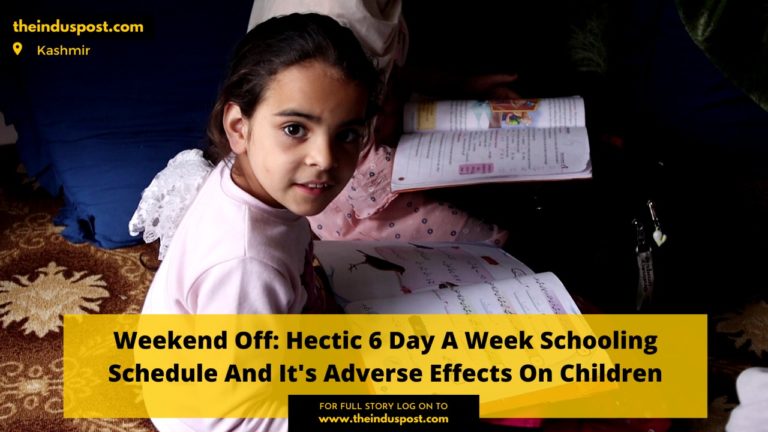 Weekend Off:  Hectic 6 Day A Week Schooling Schedule And It’s Adverse Effects On Children