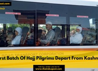 First Batch Of Hajj Pilgrims Depart From Kashmir First Batch Of Hajj Pilgrims Depart From Kashmir