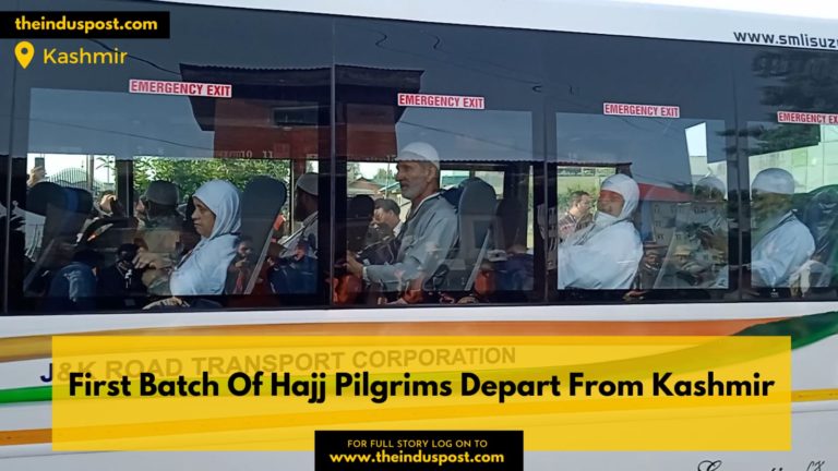 First Batch Of Hajj Pilgrims Depart From Kashmir