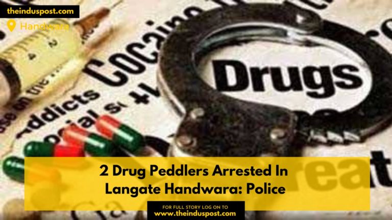 2 Drug Peddlers Arrested In Langate Handwara: Police