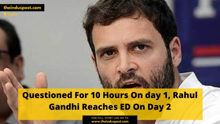 Questioned For 10 Hours On day 1, Rahul Gandhi Reaches ED On Day 2