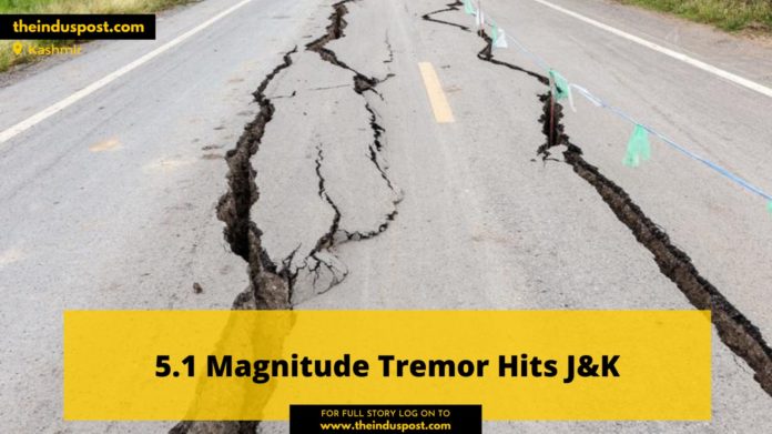 5.1 Magnitude Tremor Hits J&K