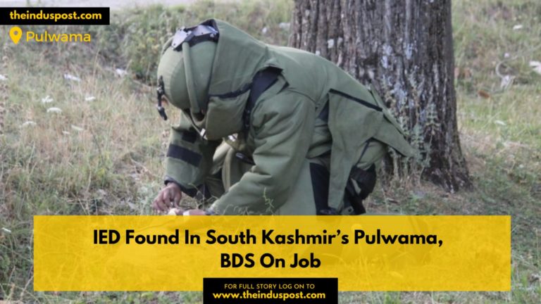 IED Found In South Kashmir’s Pulwama, BDS On Job