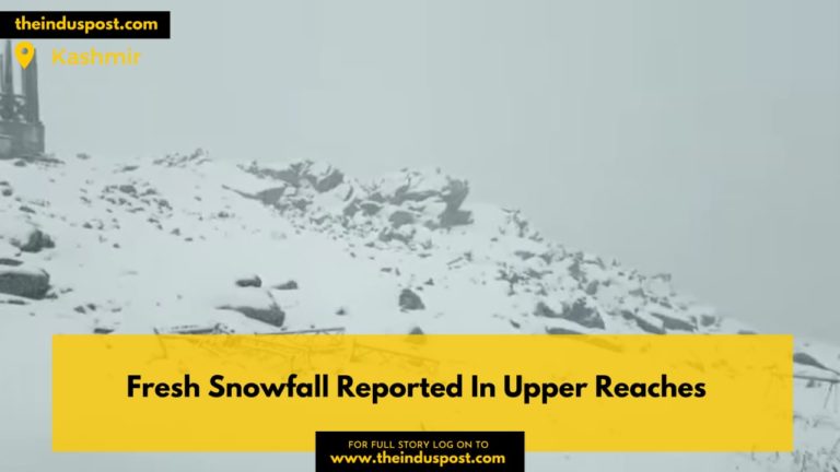 Fresh Snowfall Reported In Upper Reaches