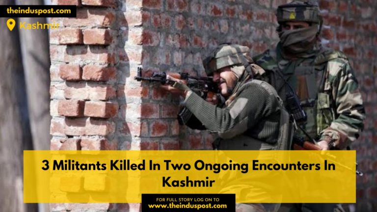 3 Militants Killed In Two Ongoing Encounters In Kashmir