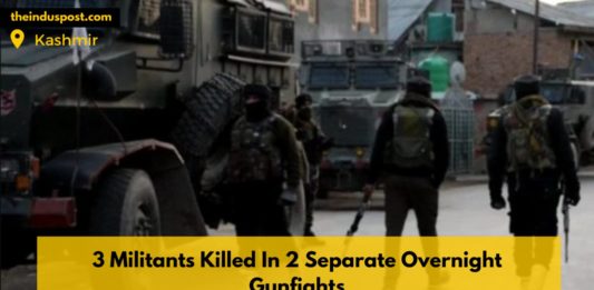 3 Militants Killed In 2 Separate Overnight Gunfights 3 Militants Killed In 2 Separate Overnight Gunfights