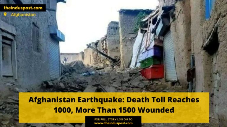 Afghanistan Earthquake: Death Toll Reaches 1000, More Than 1500 Wounded
