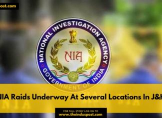NIA Raids Underway At Several Locations In J&K NIA Raids Underway At Several Locations In J&K
