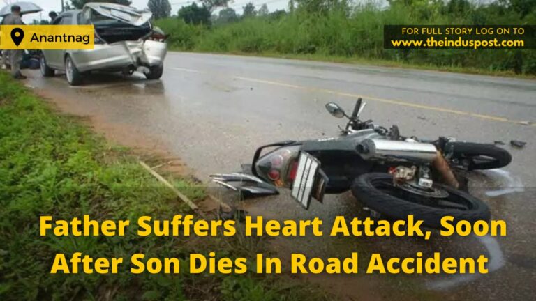 Father Suffers Heart Attack, Soon After Son Dies In Road Accident