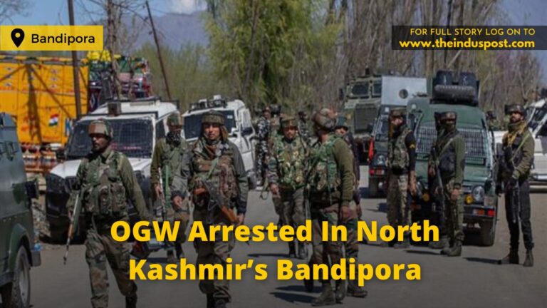 OGW Arrested In North Kashmir’s Bandipora