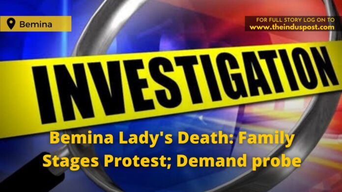 Bemina Lady's Death: Family Stages Protest; Demand probe