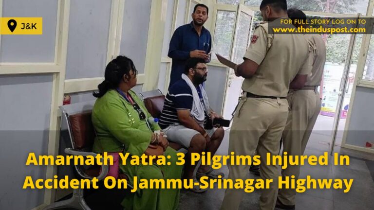 Amarnath Yatra: 3 Pilgrims Injured In Accident On Jammu-Srinagar Highway