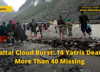 Baltal Cloud Burst: 14 Yatris Dead; More Than 40 Missing Baltal Cloud Burst: 14 Yatris Dead; More Than 40 Missing