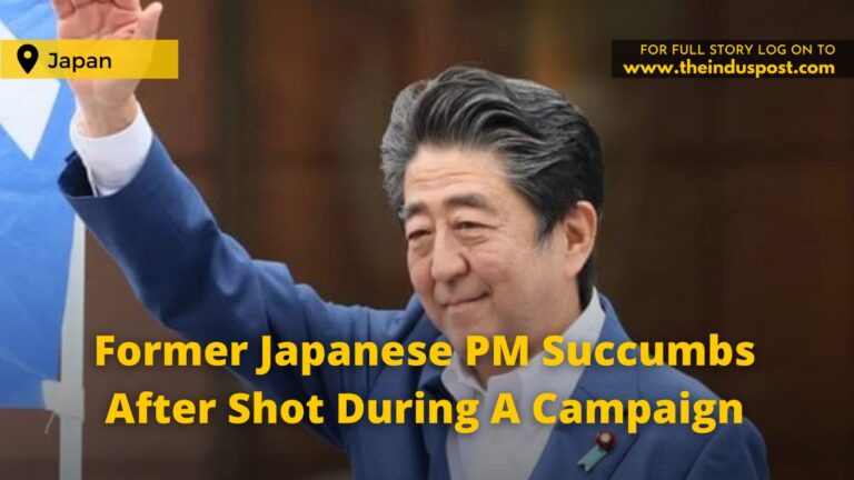 Former Japanese PM Succumbs After Shot During A Campaign
