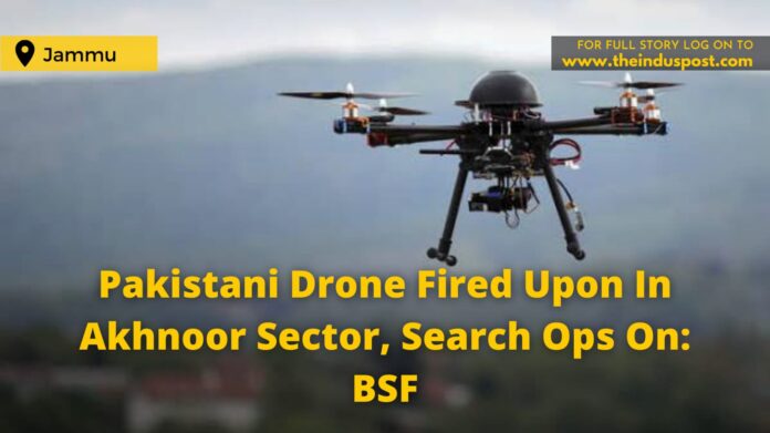 Pakistani Drone Fired Upon In Akhnoor Sector, Search Ops On: BSF