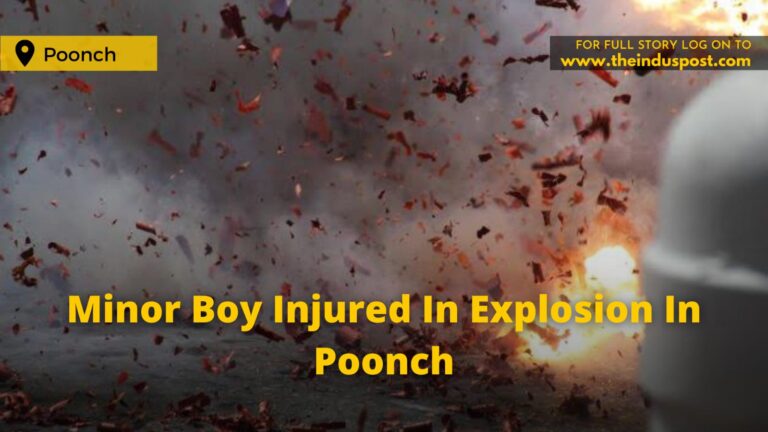 Minor Boy Injured In Explosion In Poonch