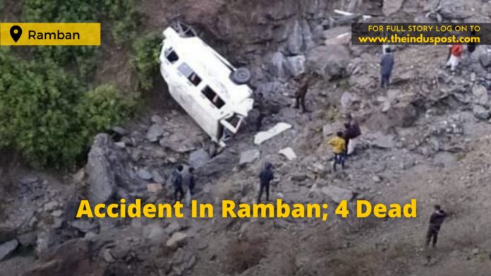 Accident In Ramban; 4 Dead