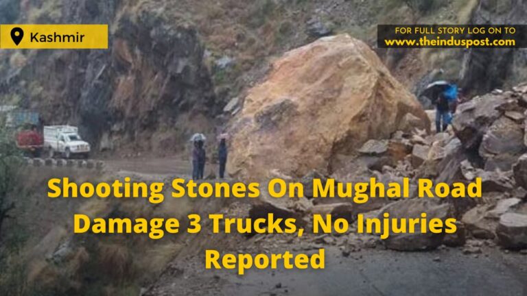 Shooting Stones On Mughal Road Damage 3 Trucks, No Injuries Reported
