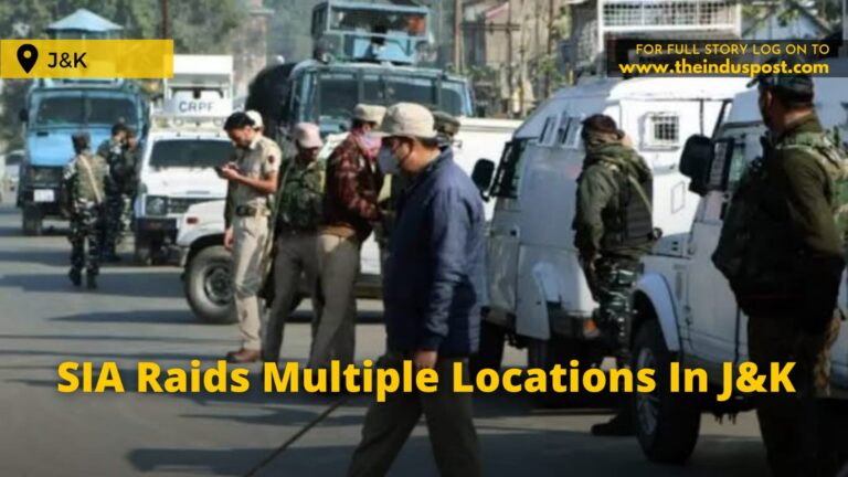 SIA Raids Multiple Locations In J&K