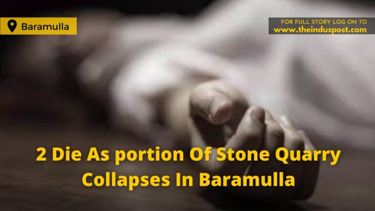 2 Die As portion Of Stone Quarry Collapses In Baramulla